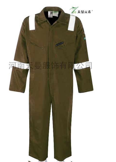 防阻燃石油连体棉服TMLTF-016