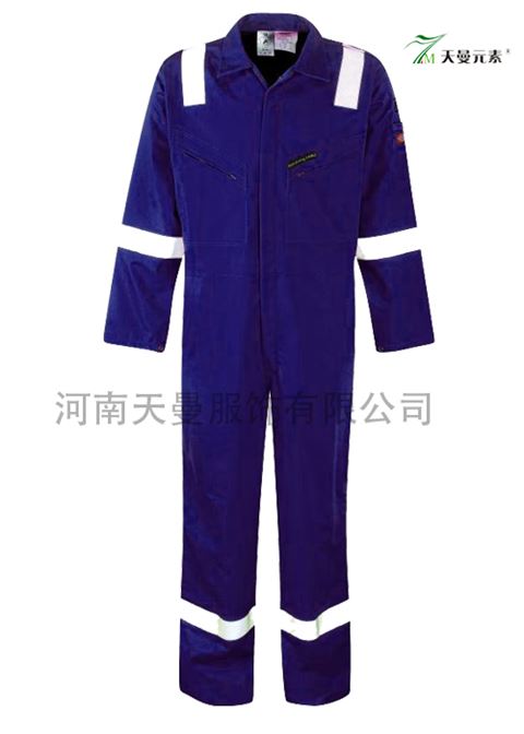 防阻燃石油连体棉服TMLTF-016